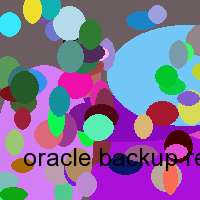 oracle backup recovery