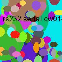 rs232 serial cw014